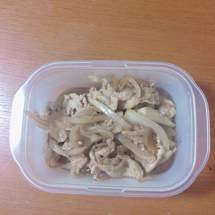 食欲誘う！豚バラと玉ねぎのさっぱり焼き